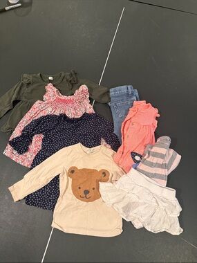 Girls clothing assorted bundle H&M, Gap, Ralph Lauren, Burt's Bees, Carter's